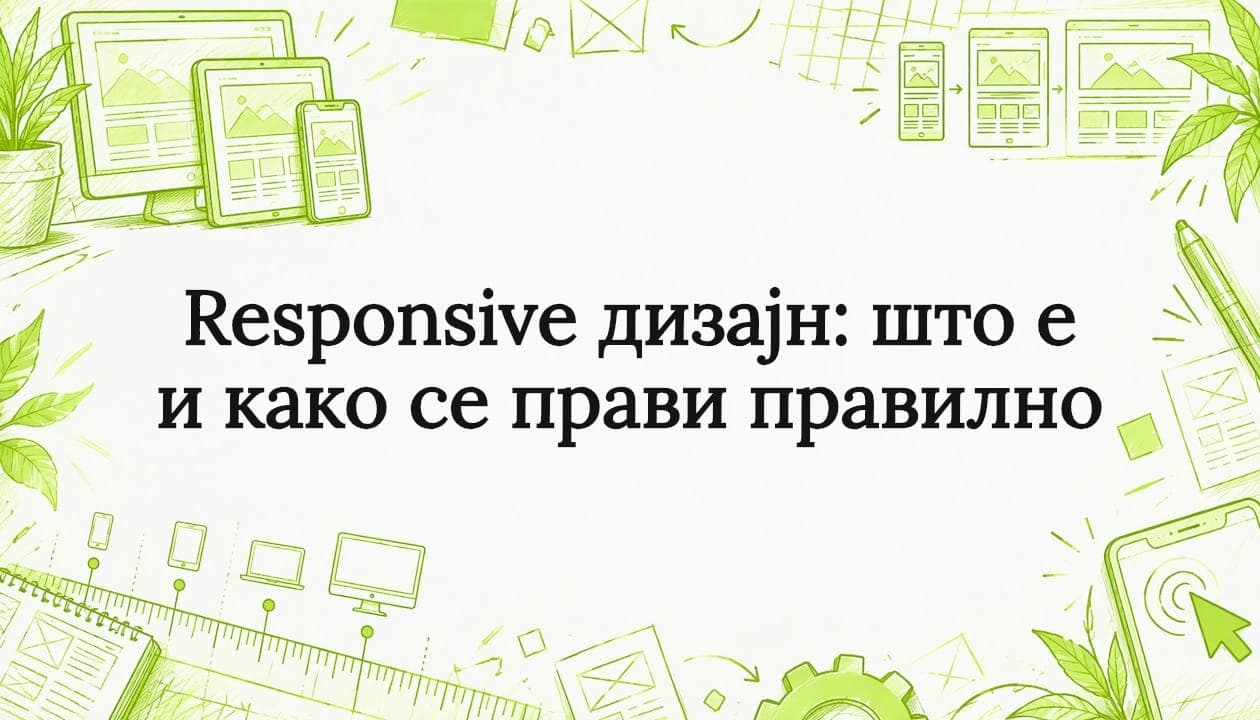 Responsive дизајн: што е и како се прави правилно
